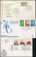 Epueletek Motivum 1964-1987 3 Klf FDC - Otros & Sin Clasificación