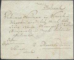 1839 Portos Level / Unpaid Cover 'HALLAS' - Autres & Non Classés