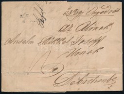 1842 Portos Level / Unpaid Cover 'N. ENYED' (Gudlin 200p) - 'DEBRECZIN' - Autres & Non Classés