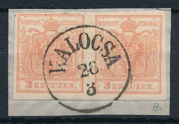1850 3kr MP Par Uereges Nyomat ,,KALOCSA' - Other & Unclassified