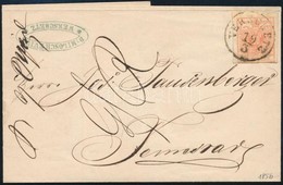 1856 3kr Levelen ,,VERSCHETZ' - ,,TEMESVAR' - Other & Unclassified