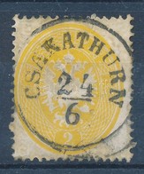 O 1863 2kr 'CSAKATHURN' - Other & Unclassified