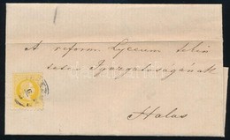 1869 Gyaszjelentes 2kr Bermentesitessel 'KECSKEMET' - Halas - Other & Unclassified