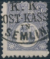 O 1871 Reznyomat 25kr / Mi. 13 'K.K. POST-KASSE IN SEMLIN' - Sonstige & Ohne Zuordnung