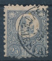 O 1871 Reznyomat 25kr ,,PEN(ZUTALVANY) TEMESVAR' - Other & Unclassified