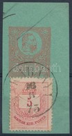 1871 5kr + 1874 5kr (bal Fels? Haromszoeg Vesetjavitassal) Vegyes Bermentesites Kivagason - Sonstige & Ohne Zuordnung