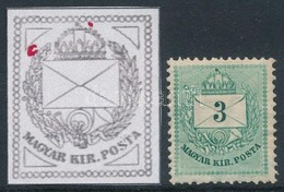 * 1881 3kr Lemezhibakkal - Other & Unclassified