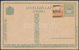 1917 Hasznalatlan Valaszlevelez?lap SHS Dijkiegeszitessel (Si 19) - Andere & Zonder Classificatie