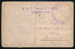 1915 Tabori Posta Levelez?lap ,,M. Kir. 11.  Honv. Lovas Hadosztaly Tavbeszel? Osztag' - Autres & Non Classés