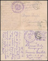 1915 2 Db Tabori Posta Kepeslap Boszniabol '103' , '315' - Andere & Zonder Classificatie