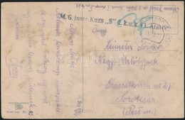 1917 Tabori Posta Kepeslap 'M.G. Instr. Kurs S. D. K.u.k. 11. Armee' + 'FP 479' - Andere & Zonder Classificatie