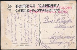 1918 Kepeslap / Postcard 'K.u.k. Luftfahrtruppen Fliegerkompagnie Nr. 50.' + 'FP 374' - Andere & Zonder Classificatie