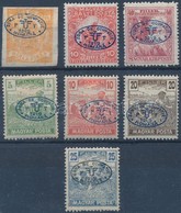 ** * Debrecen I. 1919 7 Klf Belyeg Bodor Vizsgalojellel (8.800) - Andere & Zonder Classificatie