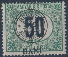 ** Kolozsvar 1919 Feketeszamu Porto 50f  Sign.: Bodor - Autres & Non Classés