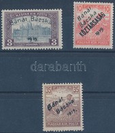 ** Banat-Bacska 1919 3 Klf Ertek Garancia Nelkuel (**39.000) - Altri & Non Classificati