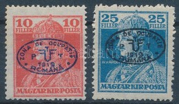 ** Debrecen I. 1919 Karoly 10f Es 25f Garancia Nelkuel (**32.000) - Sonstige & Ohne Zuordnung