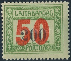 ** Nyugat-Magyarorszag VII. 1921 Porto 50f/200f Garancia Nelkuel (**20.000) - Other & Unclassified
