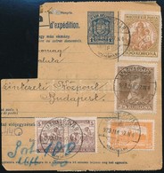 1923 (6. Dijszabas) Hianyos Csomagszallito Arato, Parlament, Madonna Es Pet?fi Bermentesitessel - Otros & Sin Clasificación