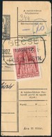 1939 GECSE Postauegynoeksegi Belyegzes Csomagszallito Szelvenyen - Altri & Non Classificati