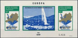 ** 1974 Europai Biztonsagi Es Egyuettm?koedesi Konferencia (II) - Genf Vagott Blokk (22.000) / Mi Bl 103 Imperforate Blo - Andere & Zonder Classificatie