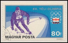 O 1976 Teli Olimpia 80f, A Piros Szin Eltolodasaval - Altri & Non Classificati