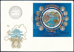 1985 Europai Kulturalis Forum Blokk 'A MAGYAR POSTA AJANDEKA' FDC-n - Altri & Non Classificati