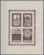 ** 1938/6a Sopron PROBEK Belyegnap Es Kiallitas Emlekiv (7.000) - Altri & Non Classificati