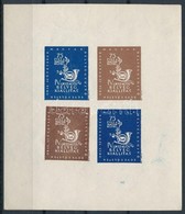 ** 1946 VI. Orszagos Belyegkiallitas Vagott Emlekiv - Other & Unclassified