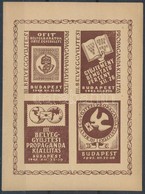 ** 1945/ 1g III. Belyeggy?jtesi Propaganda Kiallitas Emlekiv (4.000) - Otros & Sin Clasificación