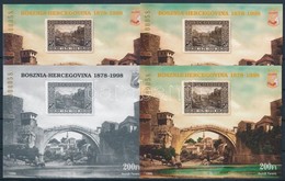 ** 1998/18 Bosznia-Hercegovina 4 Db-os Emlekiv Garnitura Azonos Sorszammal (30.000) - Autres & Non Classés