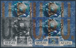 ** 1999/14 125 Eves Az UPU 4 Db-os Emlekiv Garnitura, Azonos Sorszammal (20.000) - Other & Unclassified