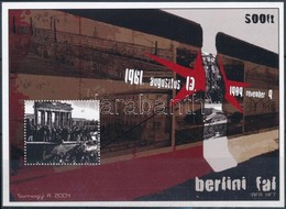 ** 2004/40 Berlini Fal 4 Db-os Emlekiv Sorszam Nelkuel! (csak Nehany Peldany Letezik Bel?le) - Altri & Non Classificati