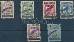 * 1919 Forgalmi Feluelnyomott Sor Mi 47III-52III - Altri & Non Classificati