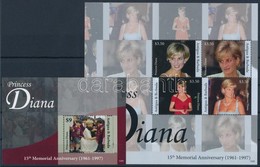 ** 2012 Diana Hercegn? Kisiv Mi 5018-5021 + Blokk Mi 698 - Altri & Non Classificati