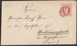 1874 Dijjegyes Boritek / PS-cover 'TEPLITZ' - 'STAFFELSTEIN' - 'UNTERMERZBACH' - Altri & Non Classificati