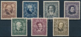 ** 1922 Zeneszerz?k Sor Mi 418A-424A - Sonstige & Ohne Zuordnung