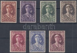 ** 1931 Tuberkulozis Mi 315-321 - Other & Unclassified