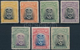 * 1913 V. Gyoergy Kiraly 7 Ertek Mi 124-130 II - Altri & Non Classificati