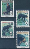 ** 1991 WWF: Papaszemes Medve Sor Mi 1137-1140 - Altri & Non Classificati