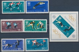 ** 1967 Teli Olimpia Sor Mi 1744-1749 + Blokk Mi 20 - Altri & Non Classificati