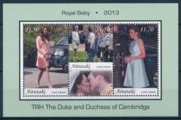 ** 2013 Royal Baby - A Kis Tronoeroekoes Blokk Mi 94 - Altri & Non Classificati