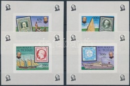 ** 1979 Sir Rowland Hill Halalanak 100. Evforduloja Vagott Sor Blokk Formaban Mi 872-875 - Altri & Non Classificati