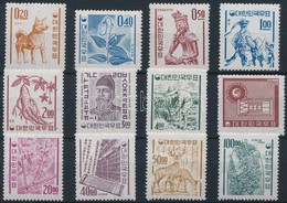 ** 1963 Szimbolumok Sor Mi 381-392 (Mi EUR 360.-) - Sonstige & Ohne Zuordnung