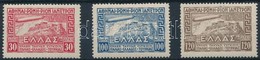 ** 1933 Zeppelin Mi 352-354 - Other & Unclassified