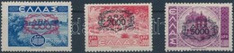 ** 1946 Forgalmi Sor Zaroertekei Mi 527-529 - Autres & Non Classés