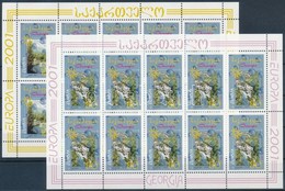 ** 2001 Europa CEPT: Eltet? Viz Kisivsor Mi 376-377 - Sonstige & Ohne Zuordnung