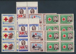 ** 1960 A Menekueltek Eve Sor Negyestoemboekben Mi 643-650 - Altri & Non Classificati