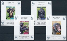 ** 2006 WWF: Csimpanz Vagott Blokksor Mi 925-928 B - Altri & Non Classificati