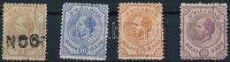 O Curacao 1873 III. Wilhelm Kiraly 4 Ertek Mi 2, 4-6 - Otros & Sin Clasificación