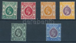 * 1912 Forgalmi Belyegek / Definitive Stamps Mi 99-101, 107-109 - Other & Unclassified